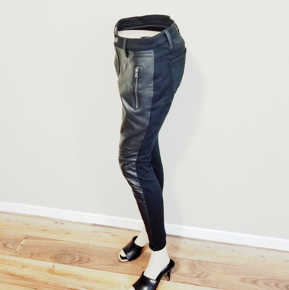 Dkny Pants & Jumpsuits Dkny Jeans Faux Leather Stretch Pants Poshmark